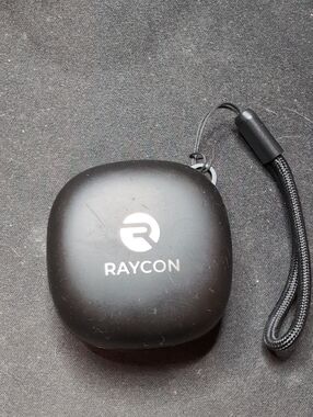 Raycon Bluetooth Earbuds Black Carrying Case with Wrist Strap (case only)